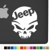 Jeep V.1 Badass Skull Decal